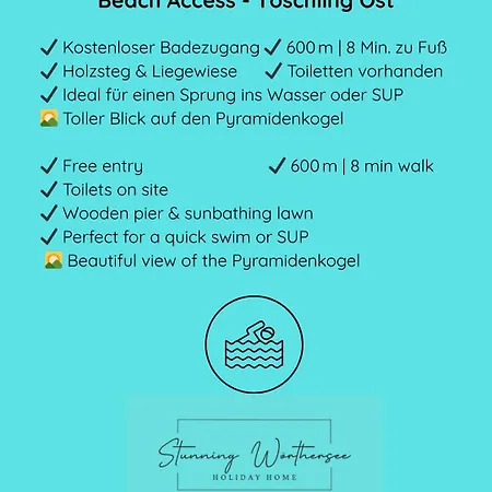 Apartman Stunning Woerthersee 16 *